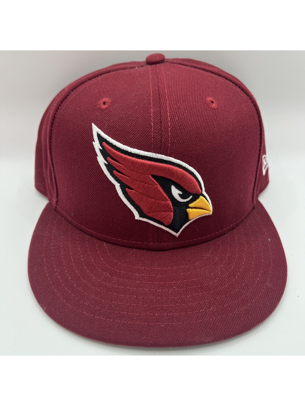 New Era 59Fifty Arizona Cardinals Hat Cap 7 1/2Fitted Embroidered NFL